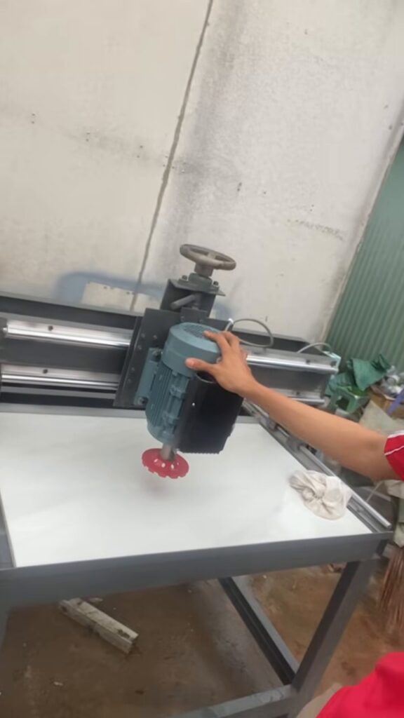 Máy mài đá để bàn