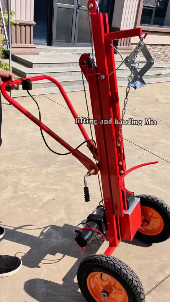 Xe nâng bao điện 2 bánh