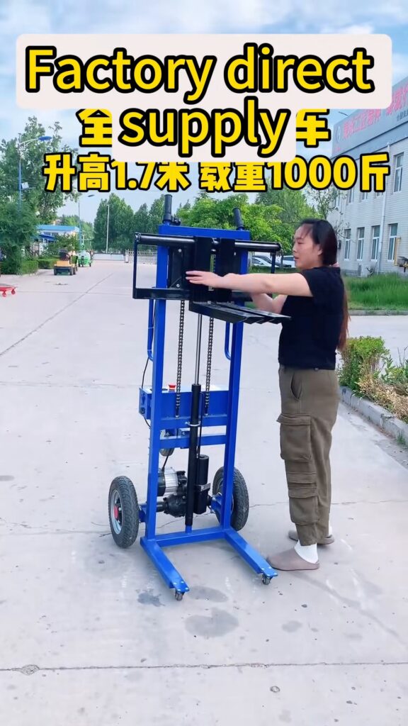 Xe nâng điện mini